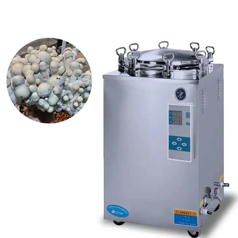 35L-150L Table Top Automatic Large Vertical Pressure Steam Autoclave Sterilizer 105℃-134℃